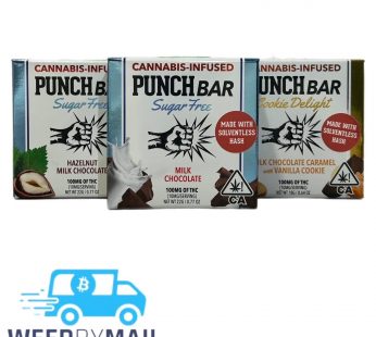 PUNCH BAR- CHOCOLATE 100MG THC