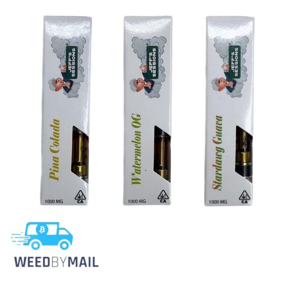 Jeff Session Distillate Cartridges 1g (5 Options)