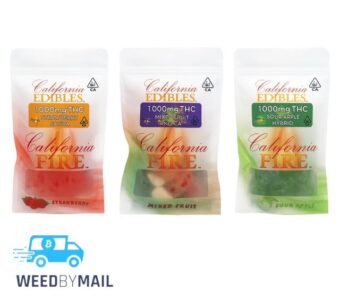 California Fire – 1000MG Gummies (3 Options)