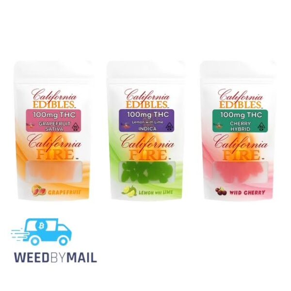 California Fire - 100mg Gummies (4 Options)