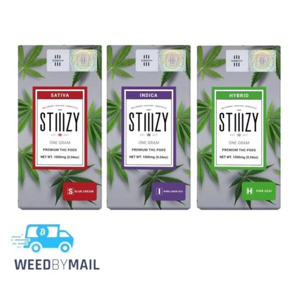 STIIIZY - 1G Distillate Vape Pod (22 Options)