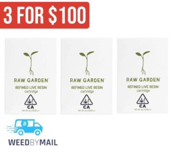 Raw Garden – 1G Live Resin Vape Cart 510 Thread (19 Options)