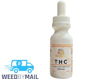 GB EXTRACTS – THC TINCTURE – 2000MG
