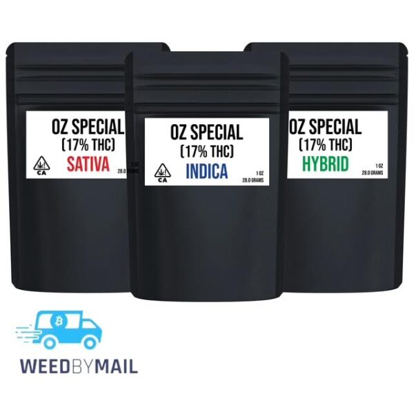 $65 OZ Specials (3 Options)(17% THC)