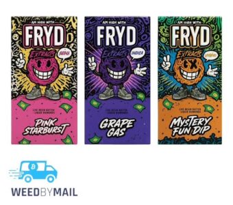 Fryd Extracts – 1G Live Resin Vape Cart 510 Thread (10 Options)