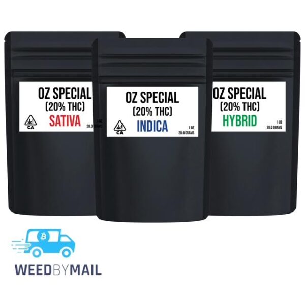 $85 OZ Specials (3 Options)(20% THC)
