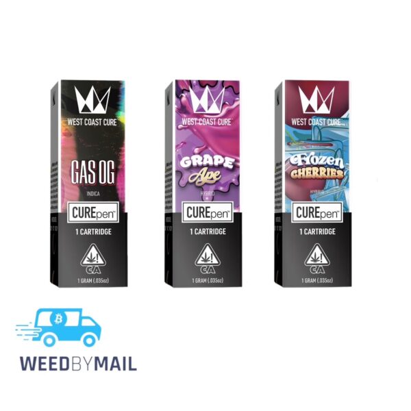 West Coast Cure - 1g Distillate Carts (2 Options)