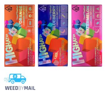 Highatus – 100mg Sour Gummies (5 Options)