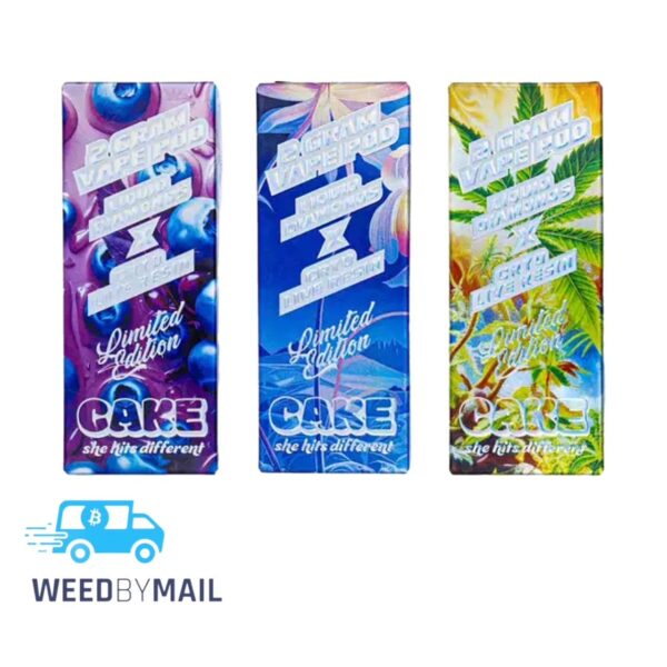 Cake 3g Live Resin Cartridge (7 Options)