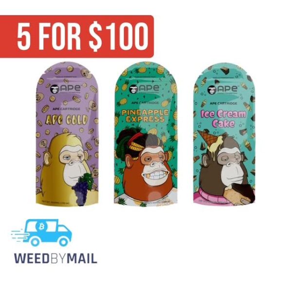 Ape - Sauce 1g Cartridge (18 Options)