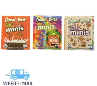Cereal Bars – 600mg Chocolate Cereal Bars (2 Options)