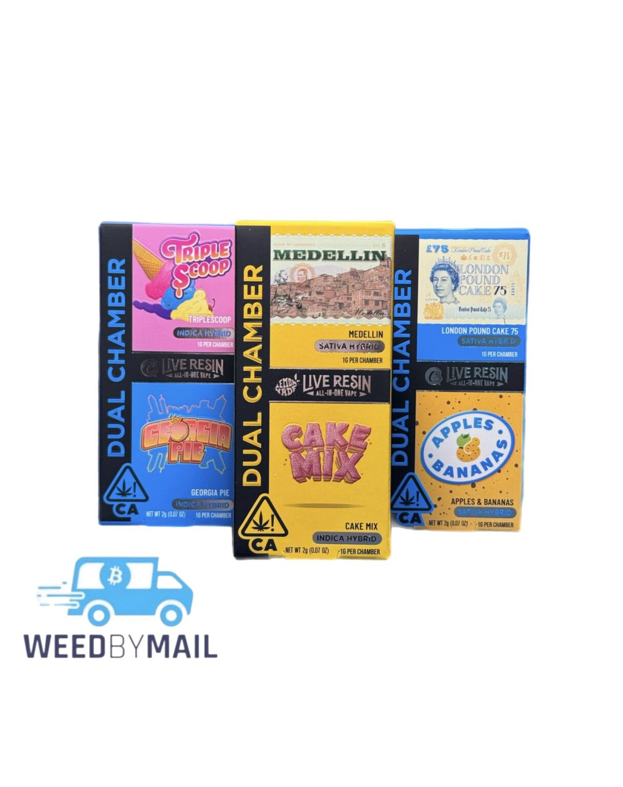 Cookies Dual Chamber 2G Disposable (10 Options) Weed By Mail