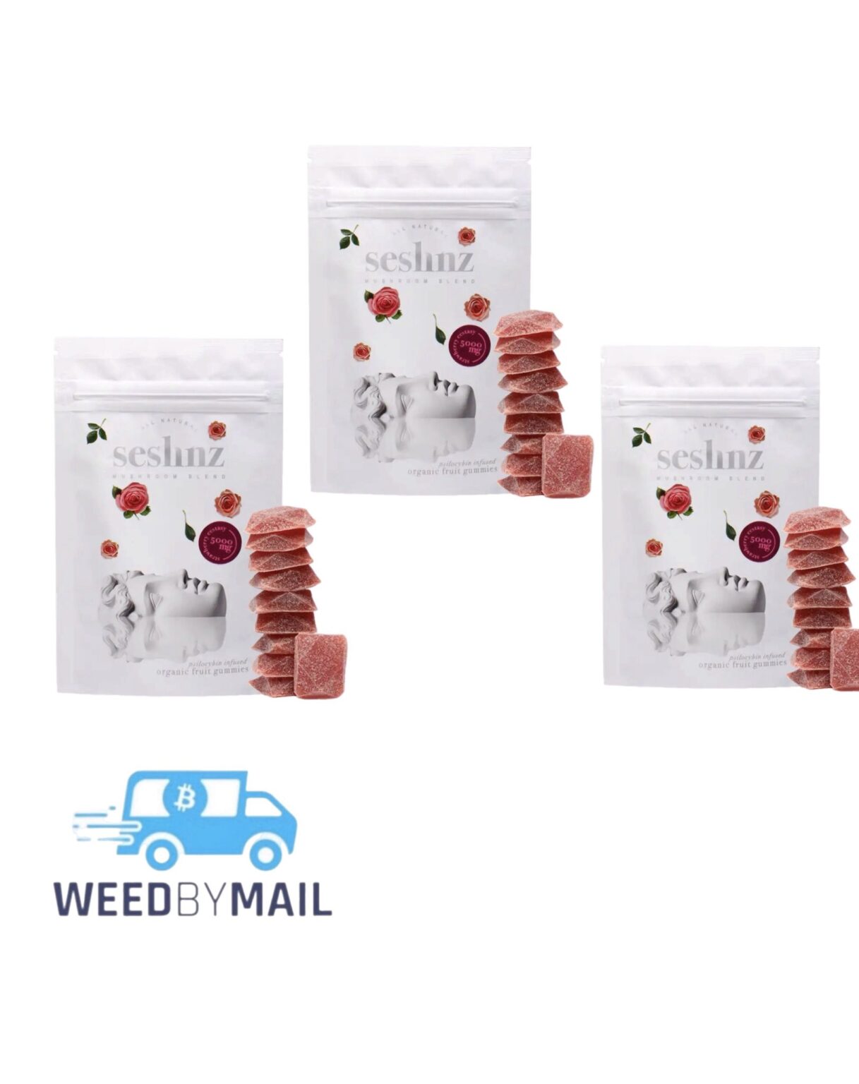 Seshnz 5g Psilocybin Mushroom Gummies (3 Options) – Weed By Mail