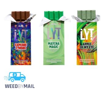 LYT – Magic Mushroom Chocolate Bar 4g (11 Options)