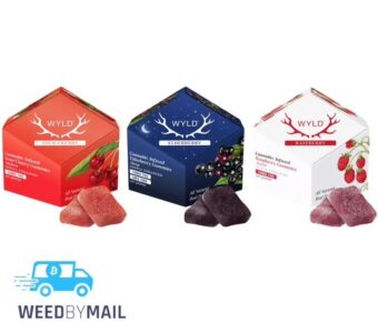 WYLD – 100mg THC Edibles (15 Options)