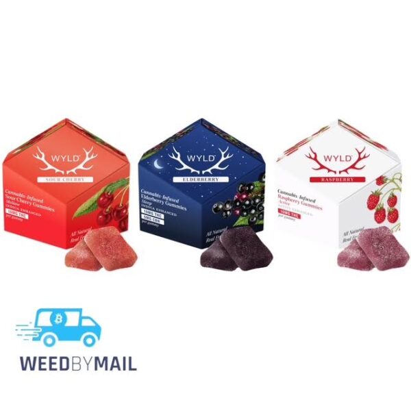 WYLD - 100mg THC Edibles (15 Options)