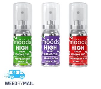 Moods – 1000mg High Spray (6 Options)