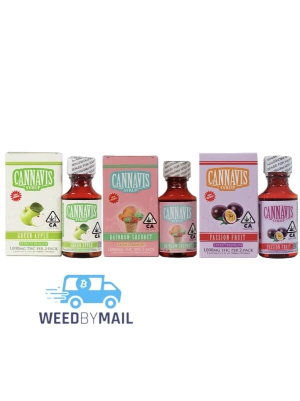 Cannavis - 500mg 2pk 1000mg Syrup (6 Options)
