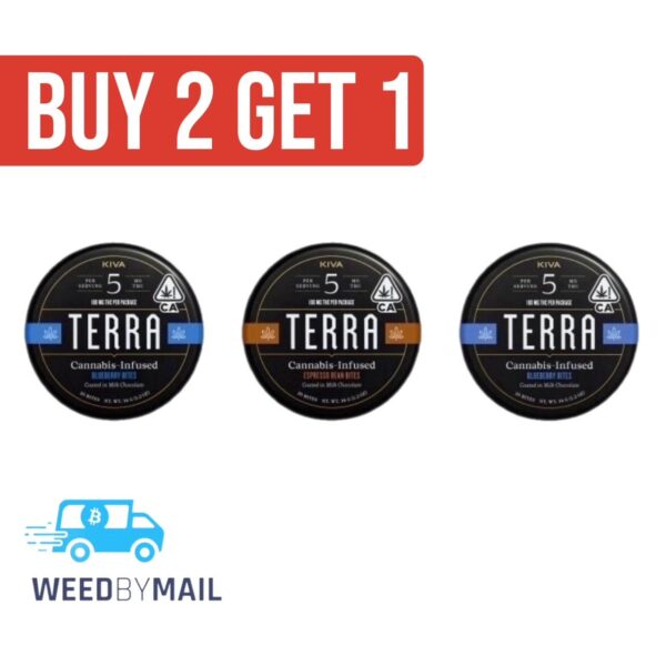 Kiva Terra Bites 100mg THC (2 Options)