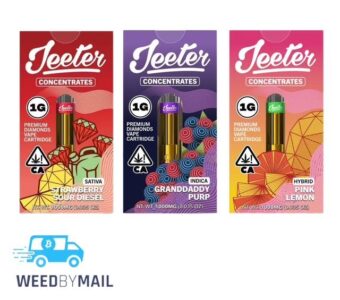 Jeeter – 1G Diamond Vape Cart 510 Thread (19 Options)