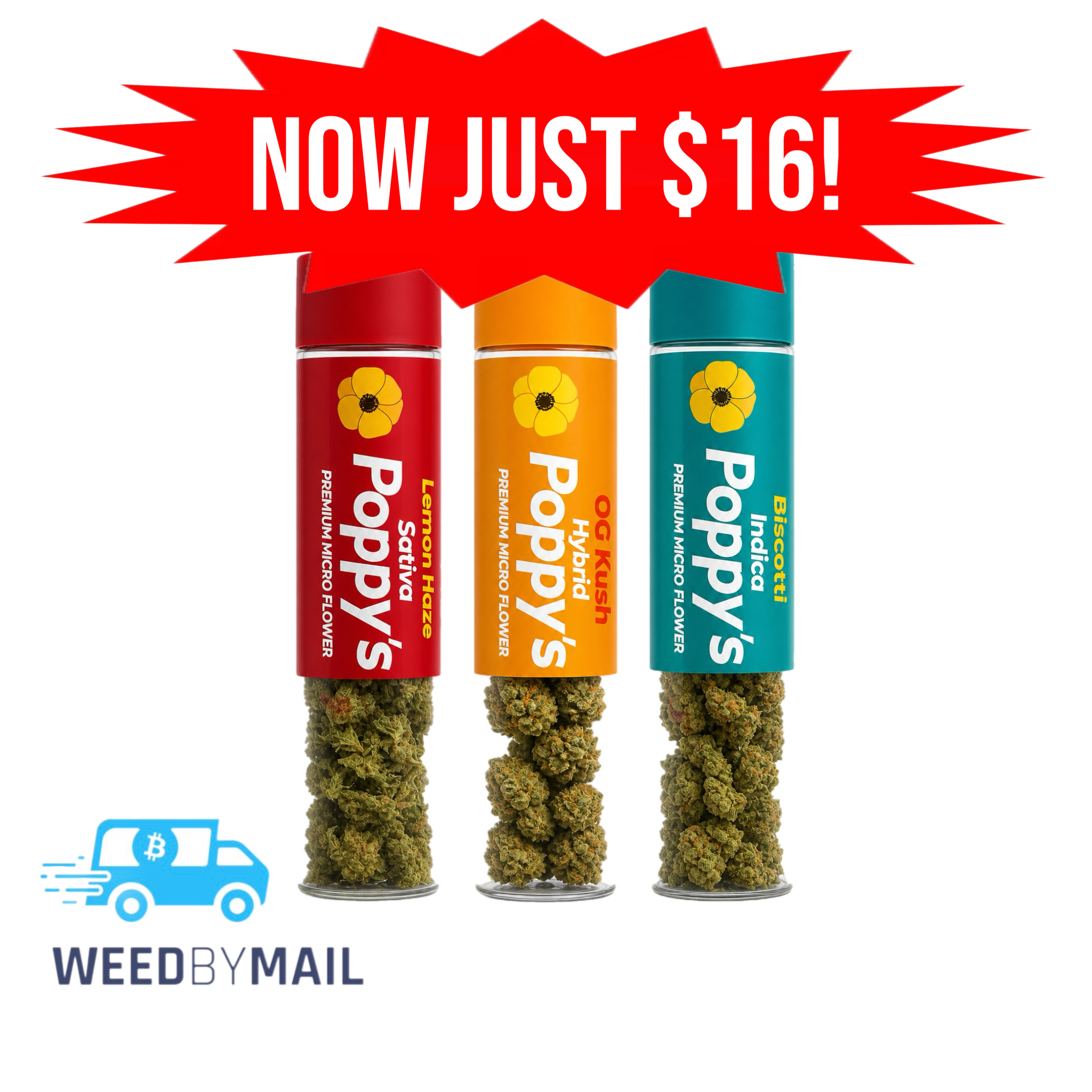 Poppy's - Premium Flower 3.5g (6 Option)