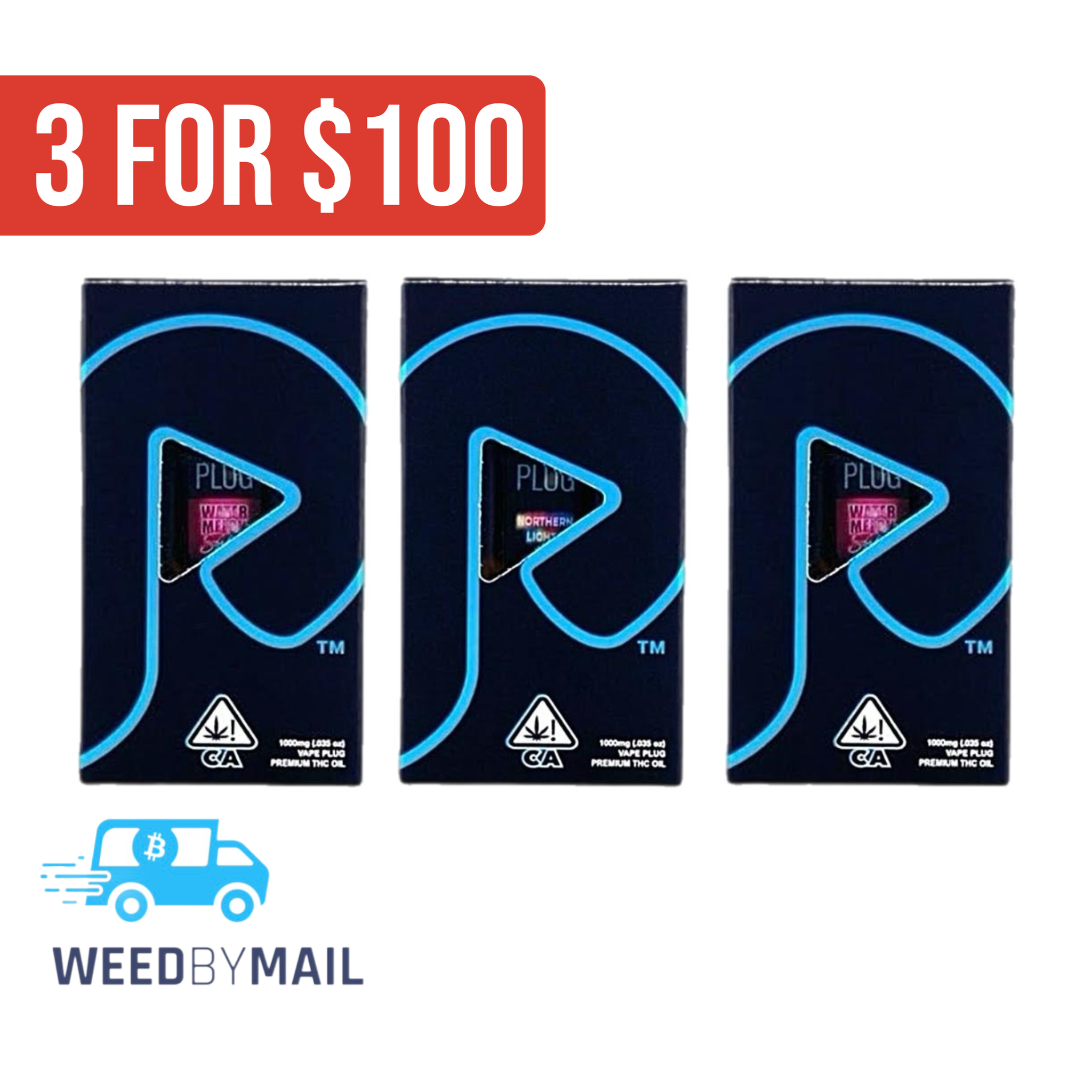 PlugPlay - 1G Premium THC Vape Pod (8 Options)