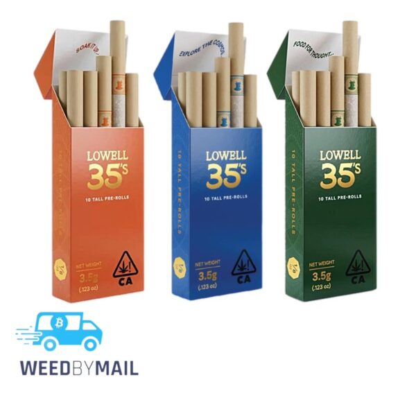 Lowell 35's -10PK Tall Pre-Roll (1 Options)