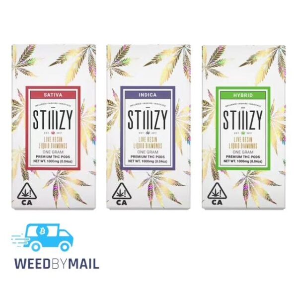 STIIIZY - 1G Live Resin Liquid Diamond Vape Pod (11 Options)