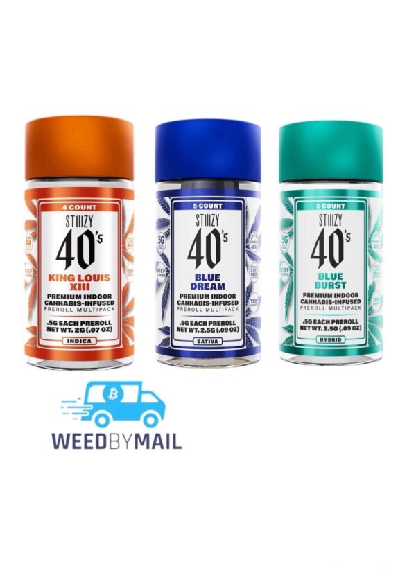 STIIIZY 40's Pre-roll 5pk (2.5G) (3 Options)