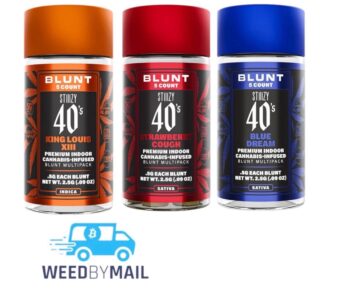 STIIIZY 40’s Blunts 5pk (2.5G)(6 Options)