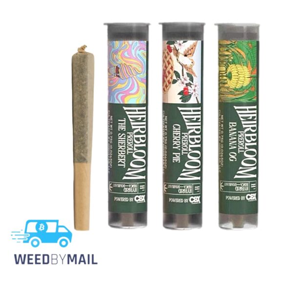 HeirBloom Powered by CBX - Pre-Roll .75g (2 Options)