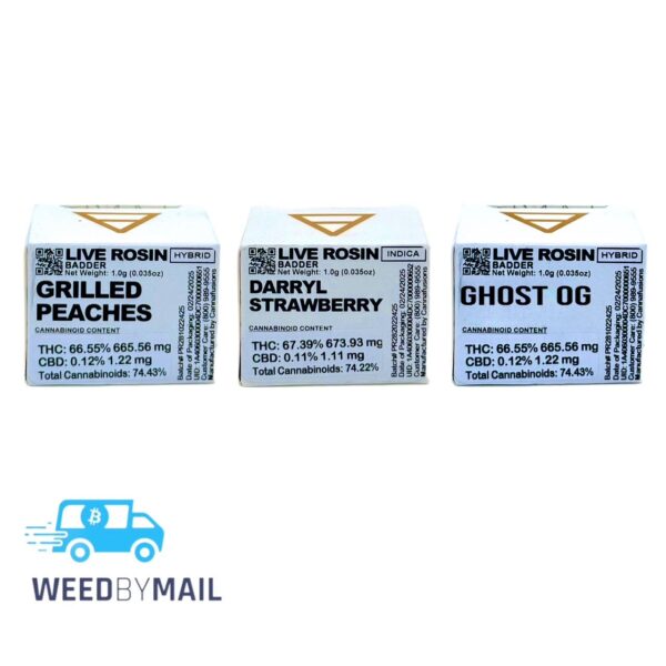 Axiom Hash - 1g Live Rosin Badder (2 Options)