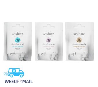 SESHNZ – 2500mg Mushroom Chocolate Half Bar