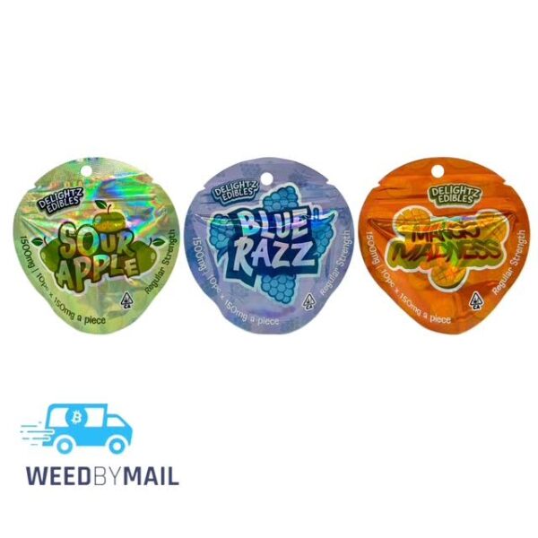 Delightz Edibles - 1500mg Gummies (8 Options)