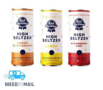 Pabst Blue Ribbon – 25mg (8pk) Cannabis Infused Seltzer (7 Options)