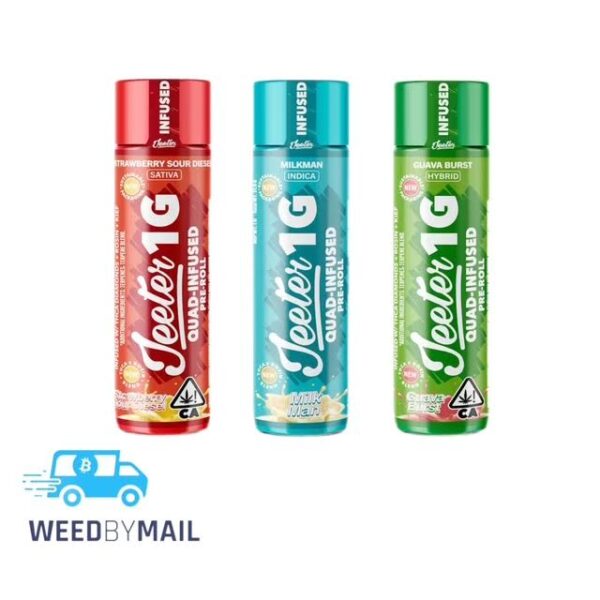 Jeeters - Quad Infused Pre-Rolls (1G)(12 Options)