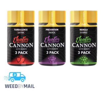 Jeeters – Cannon Live Resin Pre-Rolls 3pk (1.5G)(12 Options)