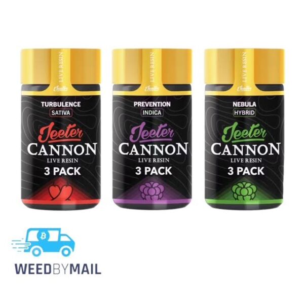 Jeeters - Cannon Live Resin Pre-Rolls 3pk (1.5G)(12 Options)
