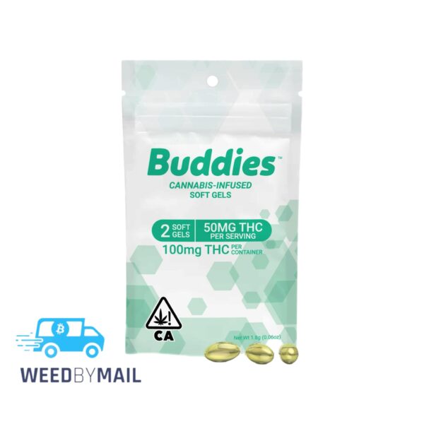 Buddies - Soft Gel Capsules 100mg (1 Option)