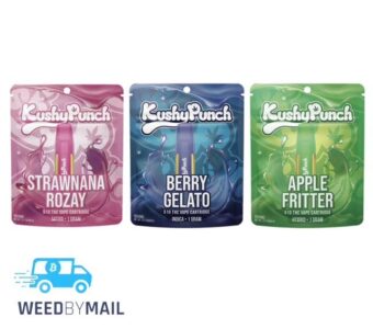 Kushy Punch – 1G Vape Cart 510 Thread (3 Options)