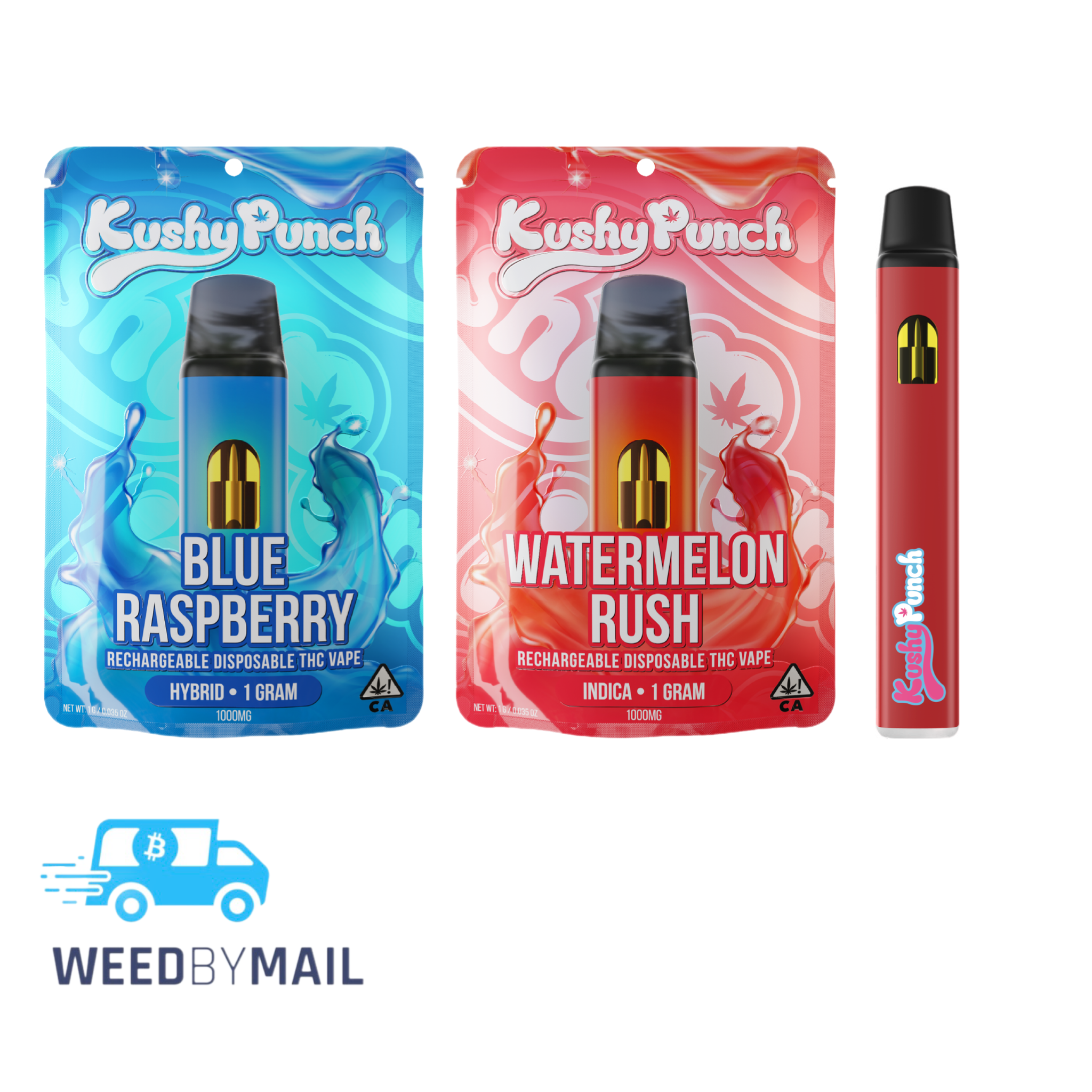 Kushy Punch - 1G Disposable Pen (2 Options)