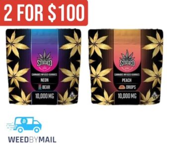 Smashed – 10,000mg Cannabis Gummies (5 Options)