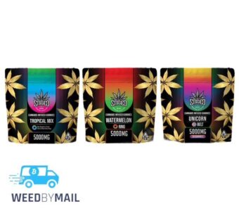 Smashed – 5,000mg Cannabis Gummies (7 Options)