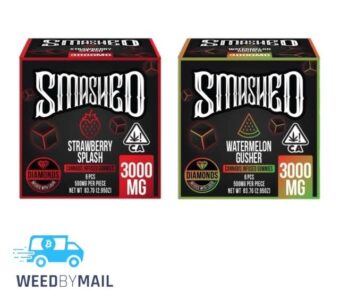 Smashed – 3,000mg Liquid Diamond Infused Gummies (15 Options)