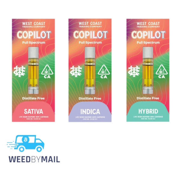 West Coast Trading Co. - Live Resin Diamond Vape Cart 510 Thread (3 Options)