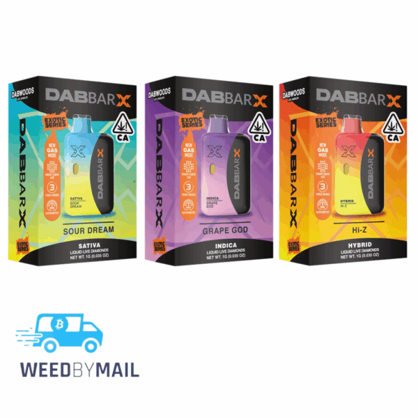 DABBarX - 1G Live Liquid Diamonds Disposable Pen (5 Options)