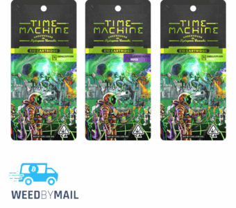 Time Machine – 1g Distillate Vape Cart 510 Thread (4 Options)