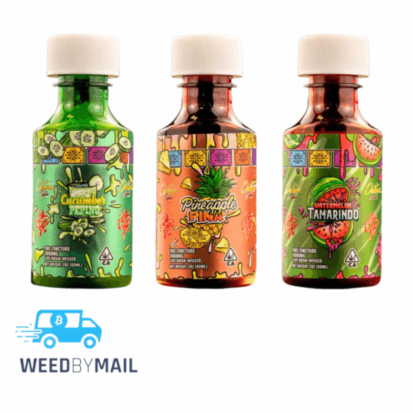 Casa Flor - 1000mg Live Rosin Infused Syrup (4 Options)