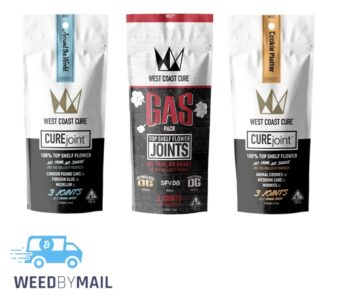 West Coast Cure – Variety Pack Pre-Rolls 3Pk (3G)(2 Options)