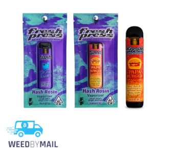 Fresh Press – .5G Solventless Hash Rosin Disposable Pen (6 Options)
